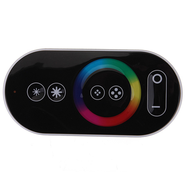 DC12/24V Max 18A 6A3CH, PWM 433Mhz Touch Panel LED RGB Wireless RF Remote Controller For Color Change Led Strips